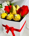 Luxe Gold & Crimson Eternity Gift Box