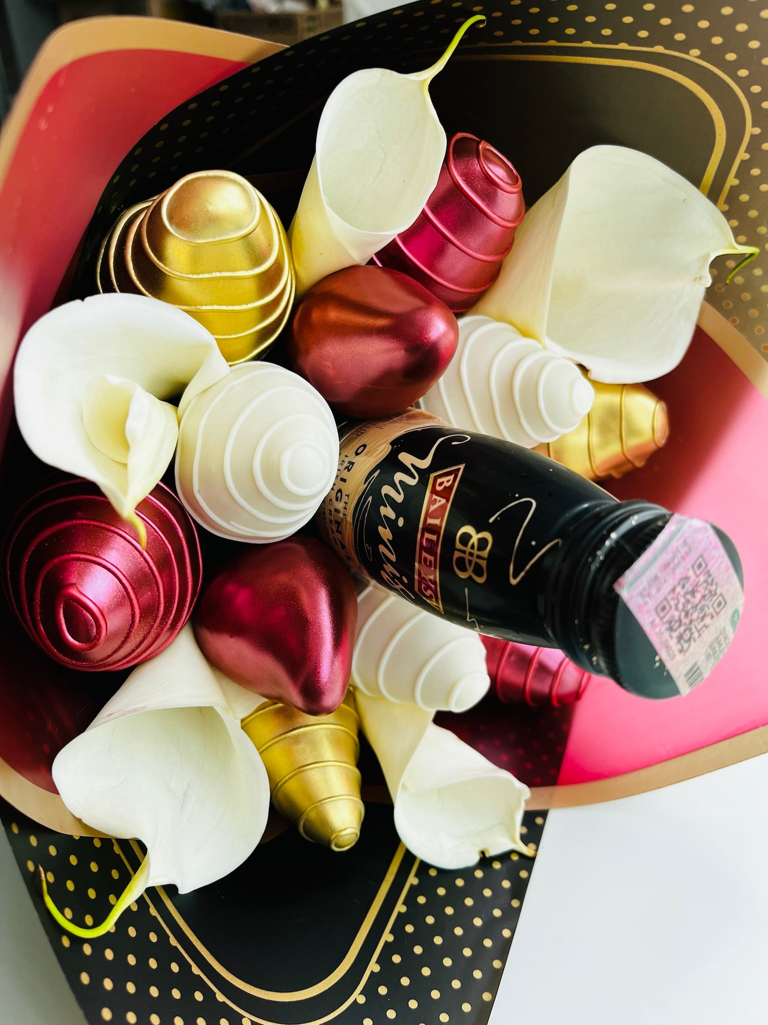 The Baileys & Silk Strawberry Bouquet