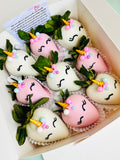 Unicorn Fantasy Chocolate Strawberry Box